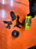 04-08 ACURA TSX 4D 2.4L K24A2 POWER STEERING RACK MOUNT BRACKETS PAIR OEM #3420