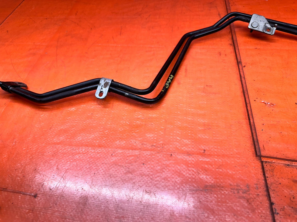 14-15 INFINITI Q50 3.7L VQ37VHR POWER STEERING FLUID COOLER COOLING LINES 3446