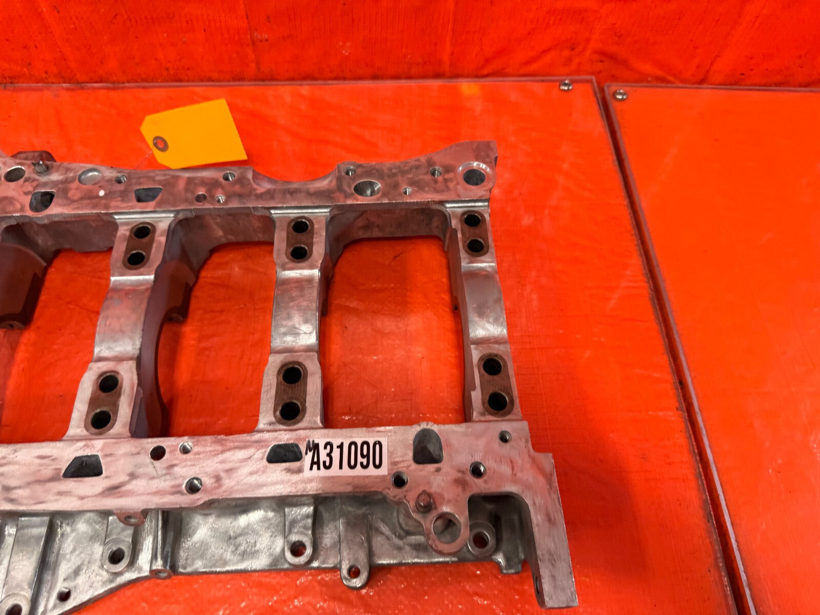 10 15 INFINITI G37   ALUMINUM   CRANK CRANKSHAFT GIRDLE OIL PAN   OEM #VQ8