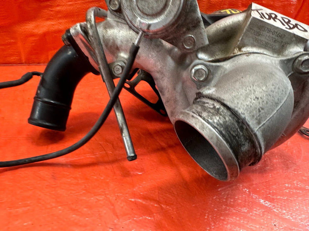 08 15 LANCER EVOLUTION X EVO 10   4B11T FACTORY TURBO CHARGER SET UP   OEM #2147