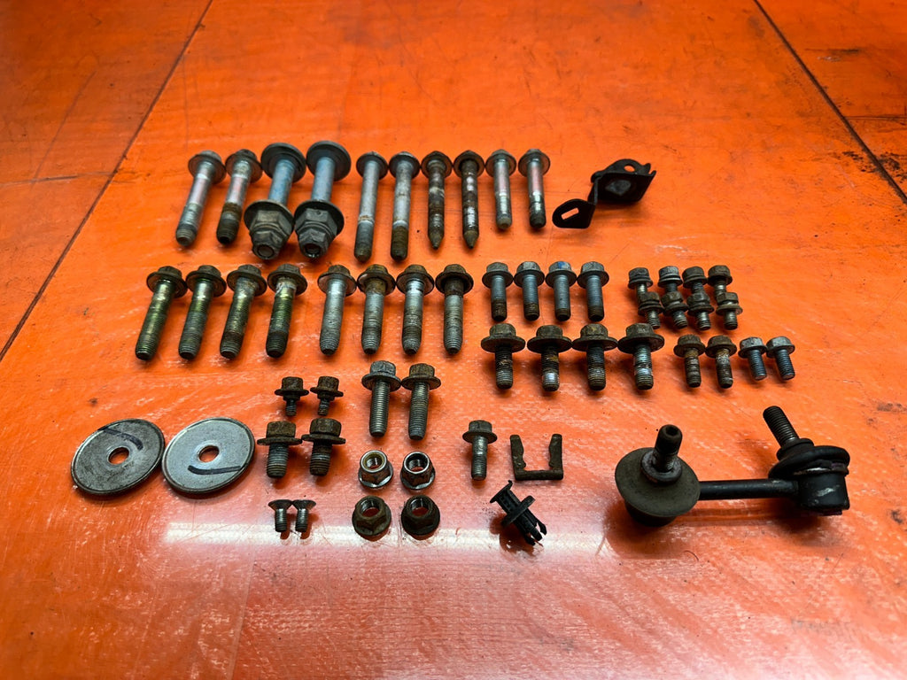 13 15 HONDA CIVIC SI 2.4L REAR TRAILING ARM MOUNTING BOLTS HARDWARE SET OEM 33410