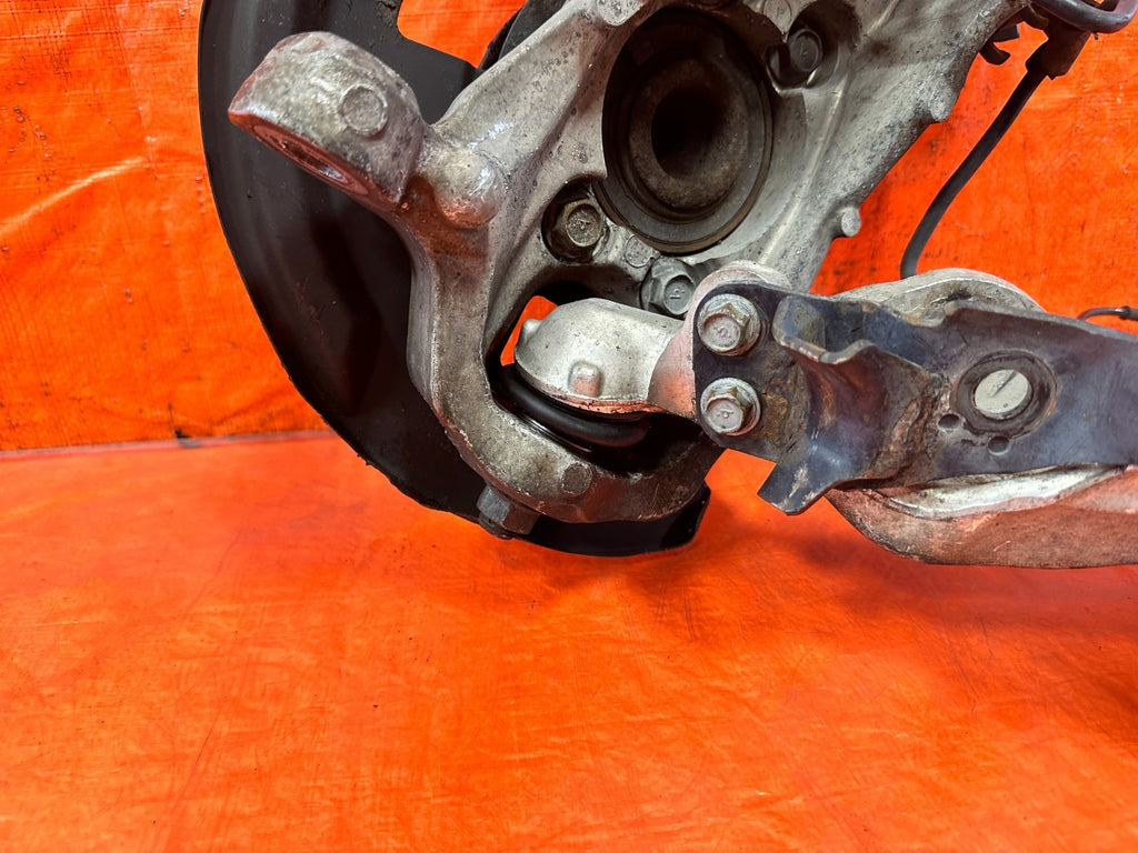 08 15 INFINITI G37 Q60 RWD LEFT FRONT SPINDLE KNUCKLE UPPER LOWER ARMS #32912