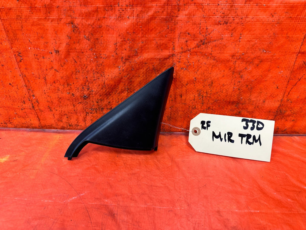 04 08 ACURA TSX RIGHT PASS FRONT INSIDE DOOR MIRROR COVER TRIM OEM #3300
