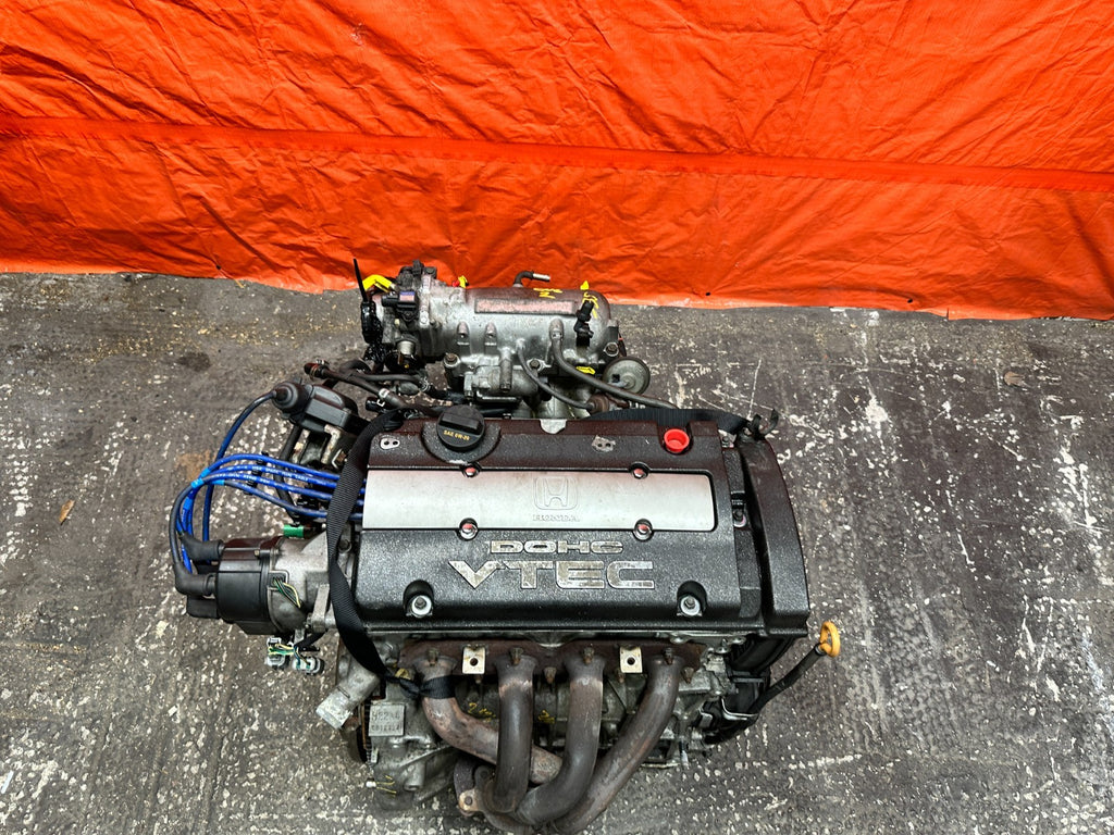 97 01 HONDA PRELUDE 2.2L H22A4 NON SH ENGINE MOTOR LONG BLOCK ASSEMBLY OEM #DNP15