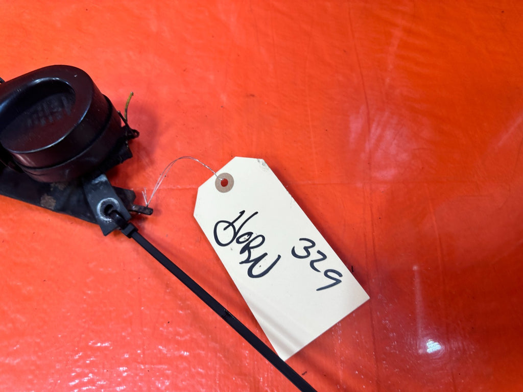 08 15 INFINITI G37 Q60 DUAL HORNS HIGH LOW PITCH SET OEM #3292