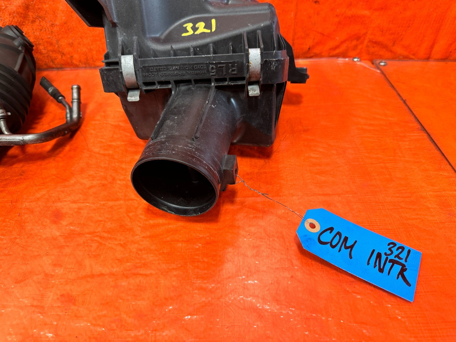 09 14 ACURA TSX 2.4L FACTORY INTAKE W/ AIR BOX RESONATOR & ARM COMPLETE OEM #3211