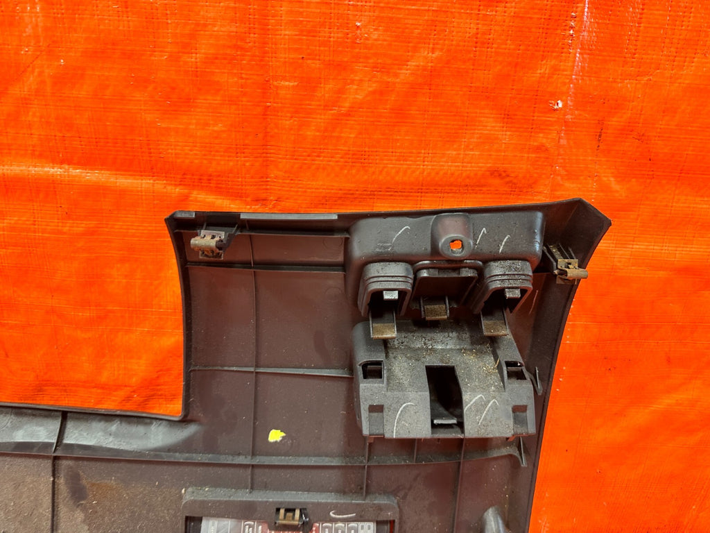 99 00 HONDA CIVIC SI UNDER STEERING COLUMN KNEE TRIM PANEL W/ MIRROR DELETE #2877