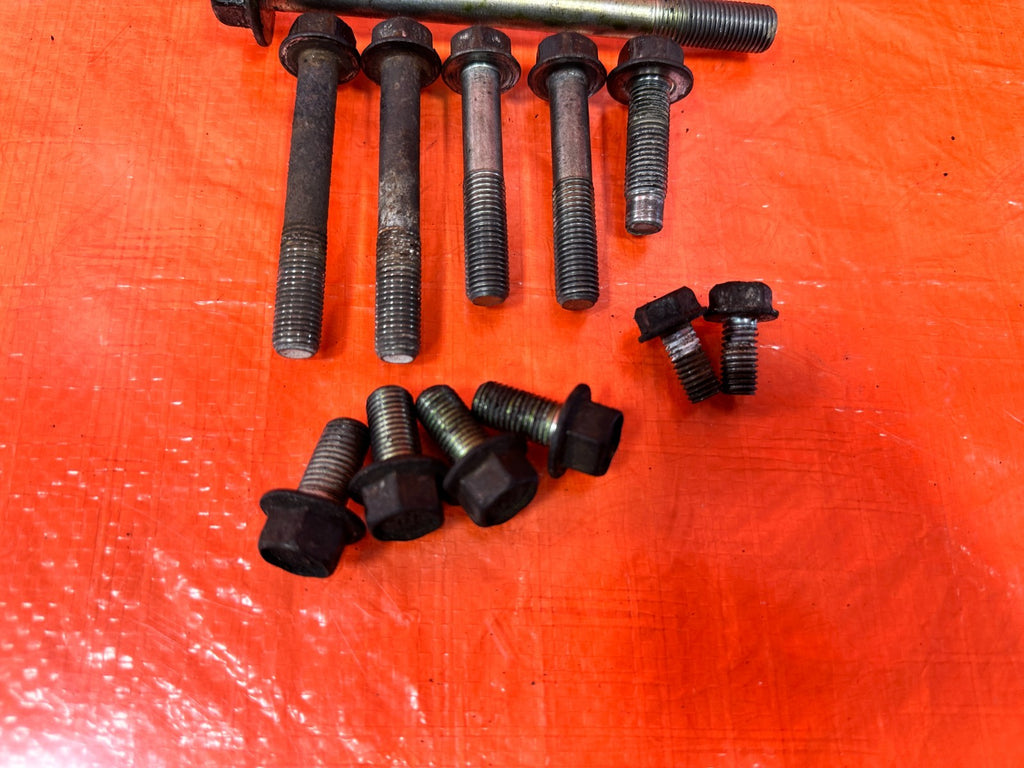 04 08 ACURA TSX   REAR ENGINE MOTOR MOUNT BOLTS HARDWARE   OEM FACTORY #3221