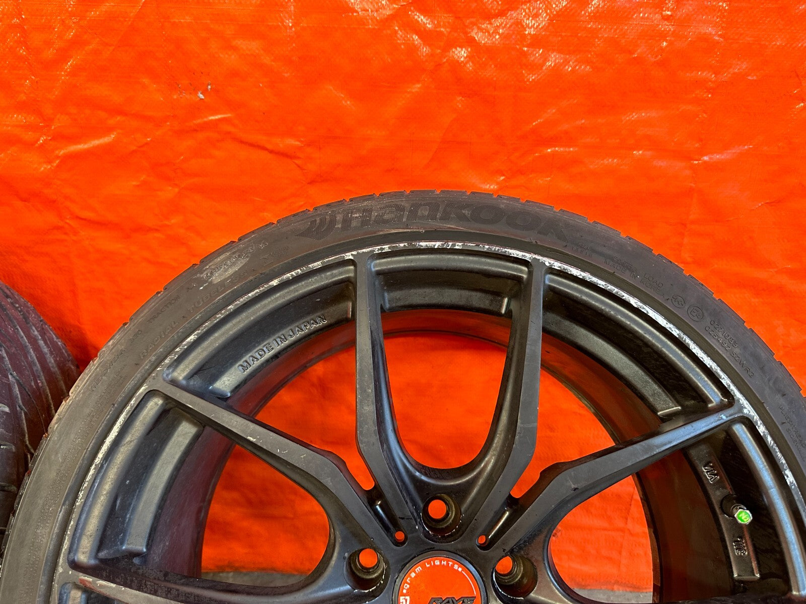 JDM RAYS GRAM LIGHTS   57FXX   5x100 / 19x9 / +38 / VENTUS V12 EVO2   245/35ZR195