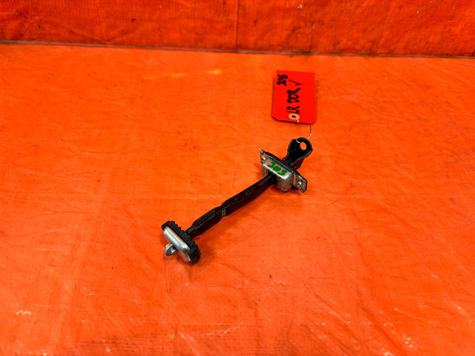 09 14 ACURA TSX   DRIVER LEFT REAR DOOR CHECKER HINGE ARM STOPPER   OEM #3051