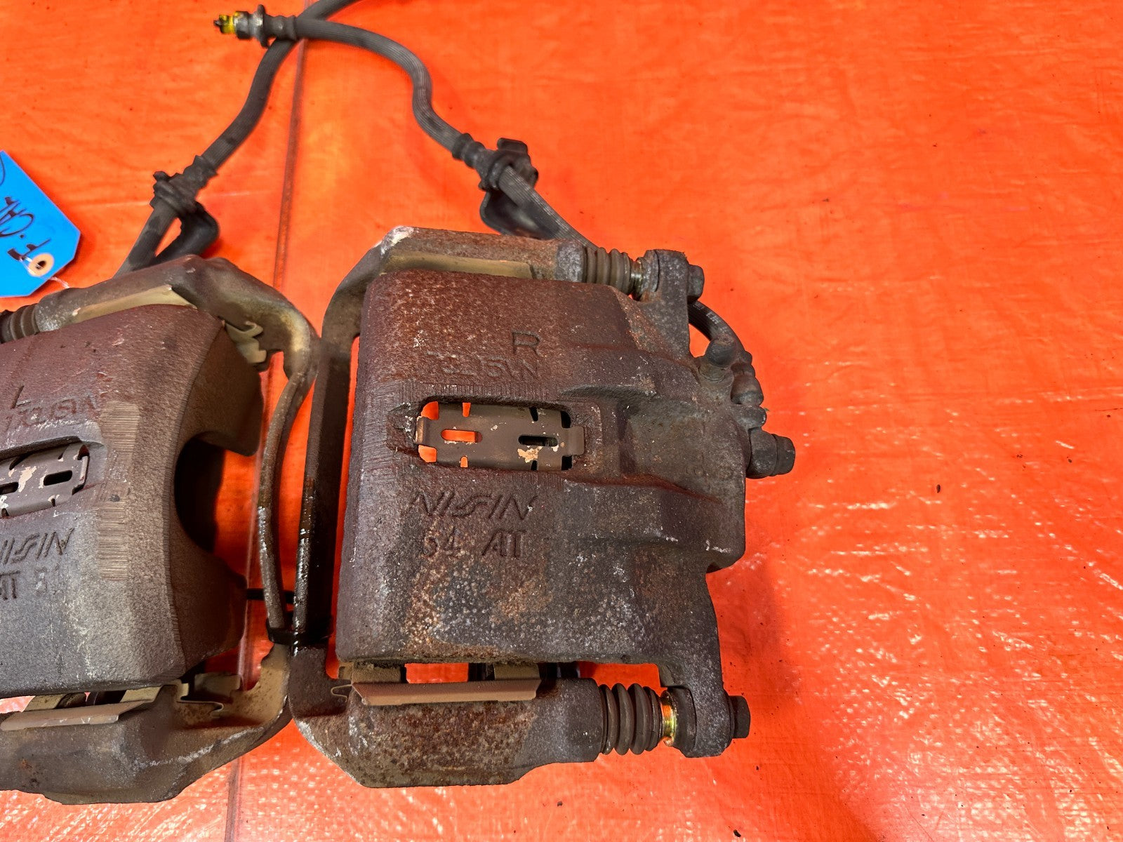 97 01 HONDA PRELUDE   BASE   FRONT BRAKE CALIPERS LEFT & RIGHT   OEM FACTORY 3231