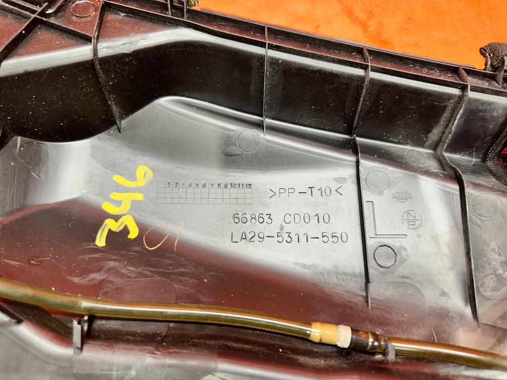 03-08 NISSAN 350Z - DRIVER LEFT WINDSHIELD COWL TRIM - OEM #34613