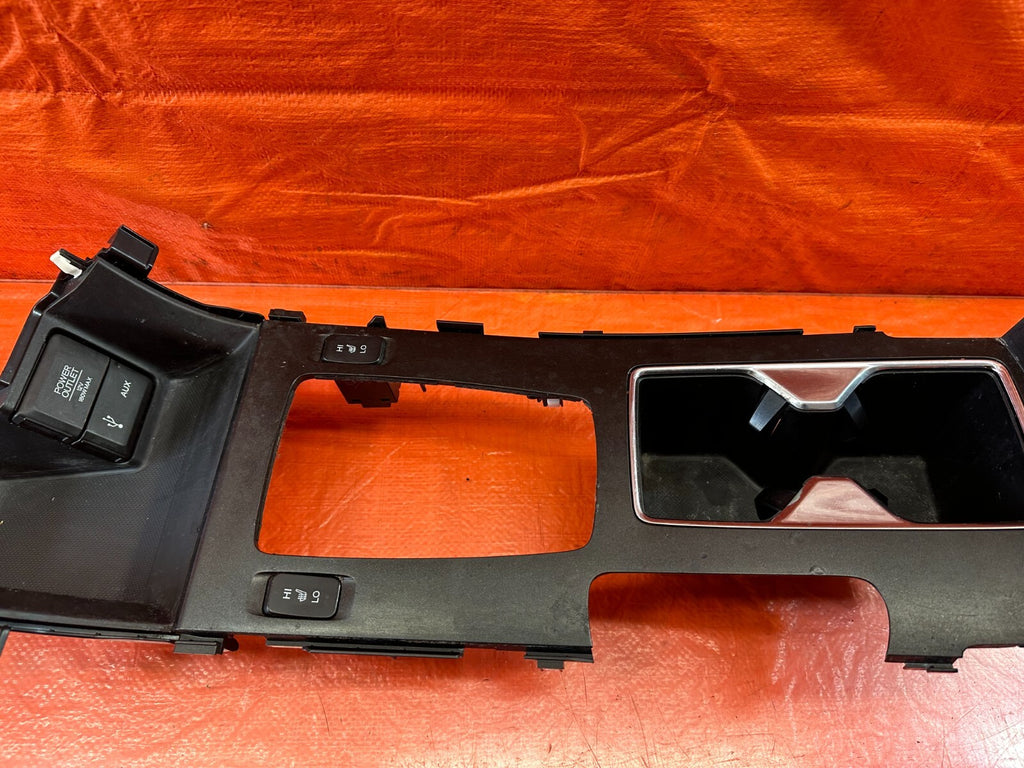13 15 HONDA ACCORD SEDAN EX EXL   SHIFTER CENTER CONSOLE TRIM BEZEL OEM #2413
