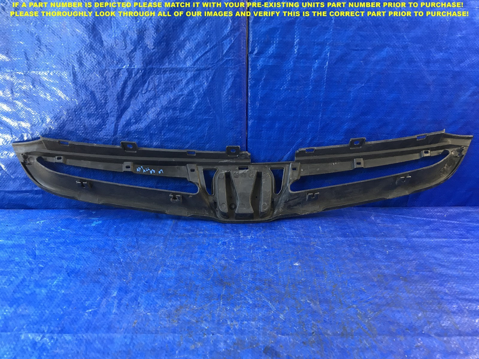 AFTERMARKET 2003 2004 2005 03 04 05 HONDA ACCORD FRONT GRILLE7
