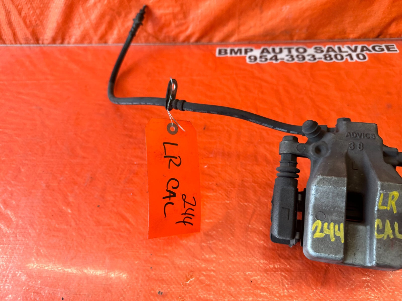 07 12 LEXUS ES350   DRIVER LEFT REAR BRAKE CALIPER   OEM FACTORY #2446