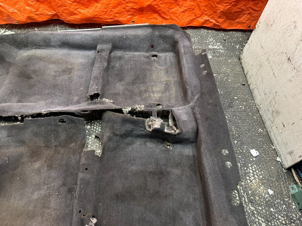 97 01 HONDA PRELUDE   INTERIOR FLOOR CARPET RUG MAT   BLACK IN COLOR OEM #2595