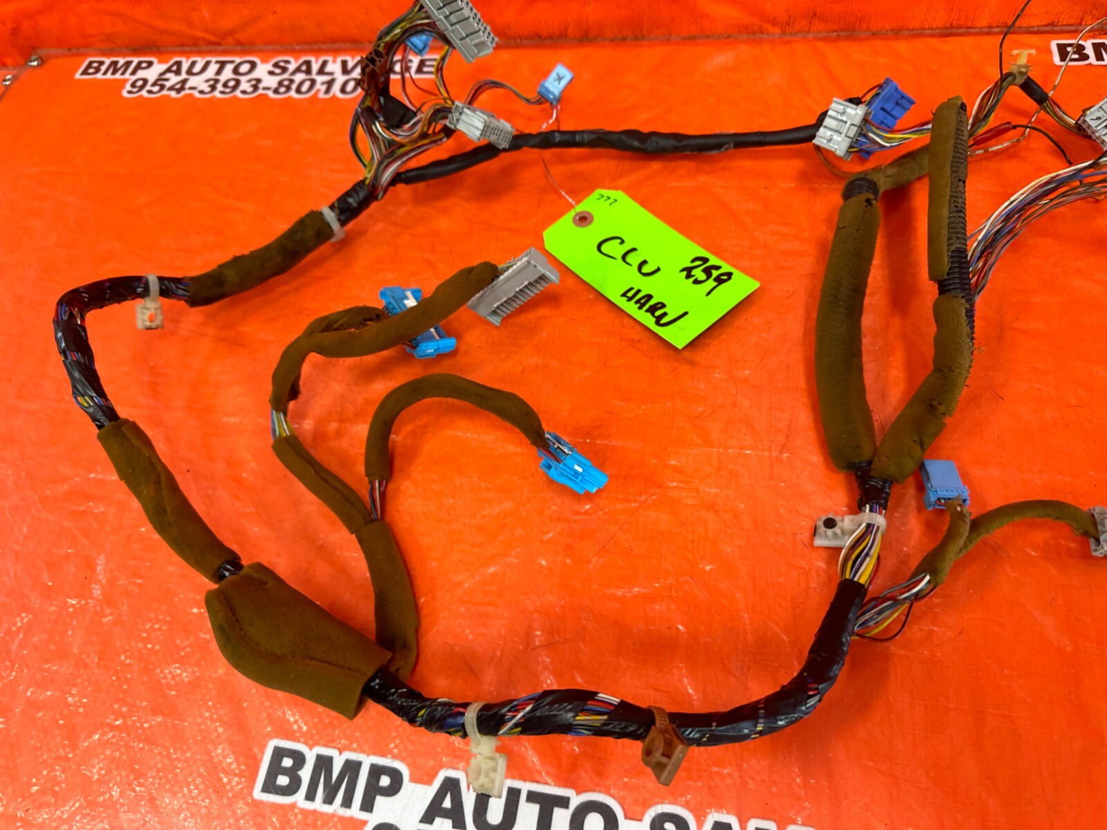 97 98 HONDA PRELUDE   INSTRUMENT GAUGE CLUSTER WIRING HARNESS WIRE LOOM OEM 2597