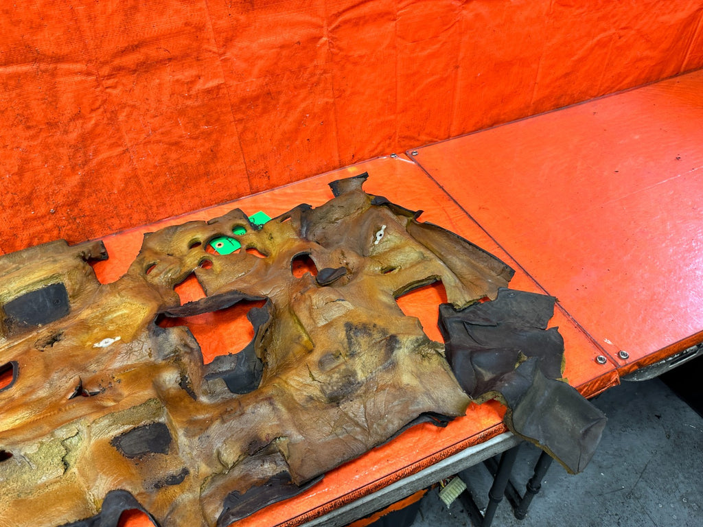 90 91 HONDA CIVIC HATCHBACK   CABIN HARNESS COVER FIREWALL TRIM INSULATION #31712