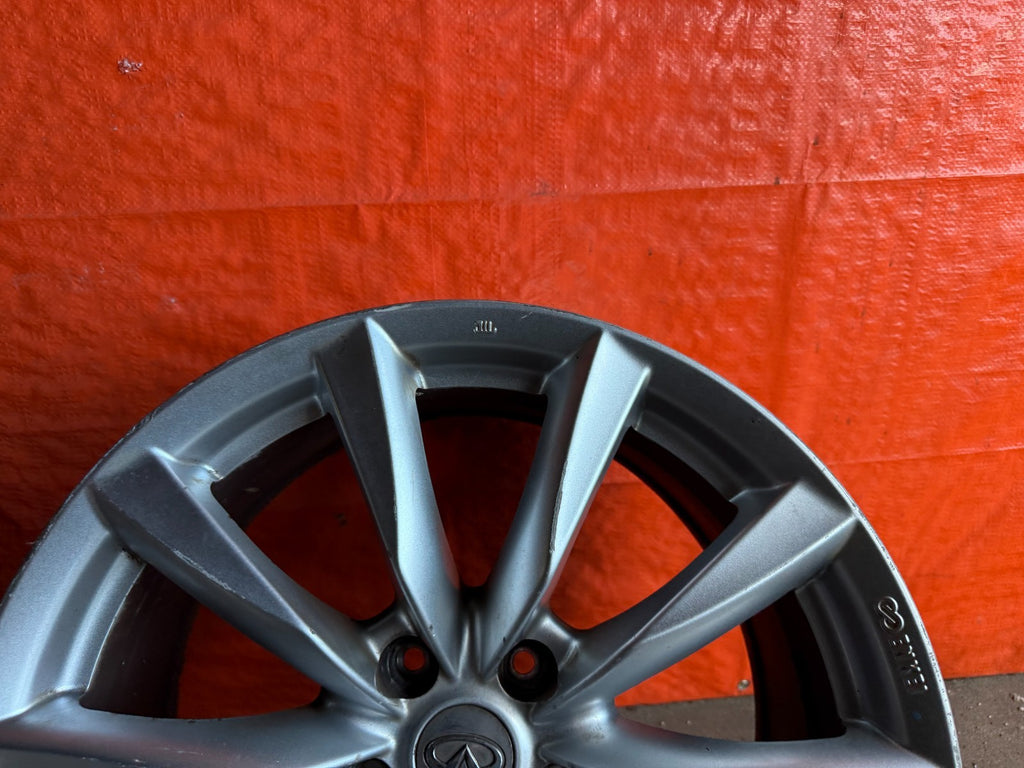 08 15 INFINITI G37 Q60   10 SPOKE   18 INCH   REAR WHEEL RIM   OEM #310 34
