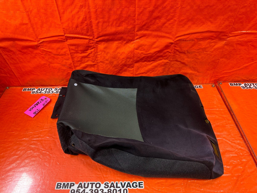02 05 HONDA CIVIC SI EP3 DRIVER LEFT REAR UPPER SEAT SKIN WRAP COVER OEM 2580