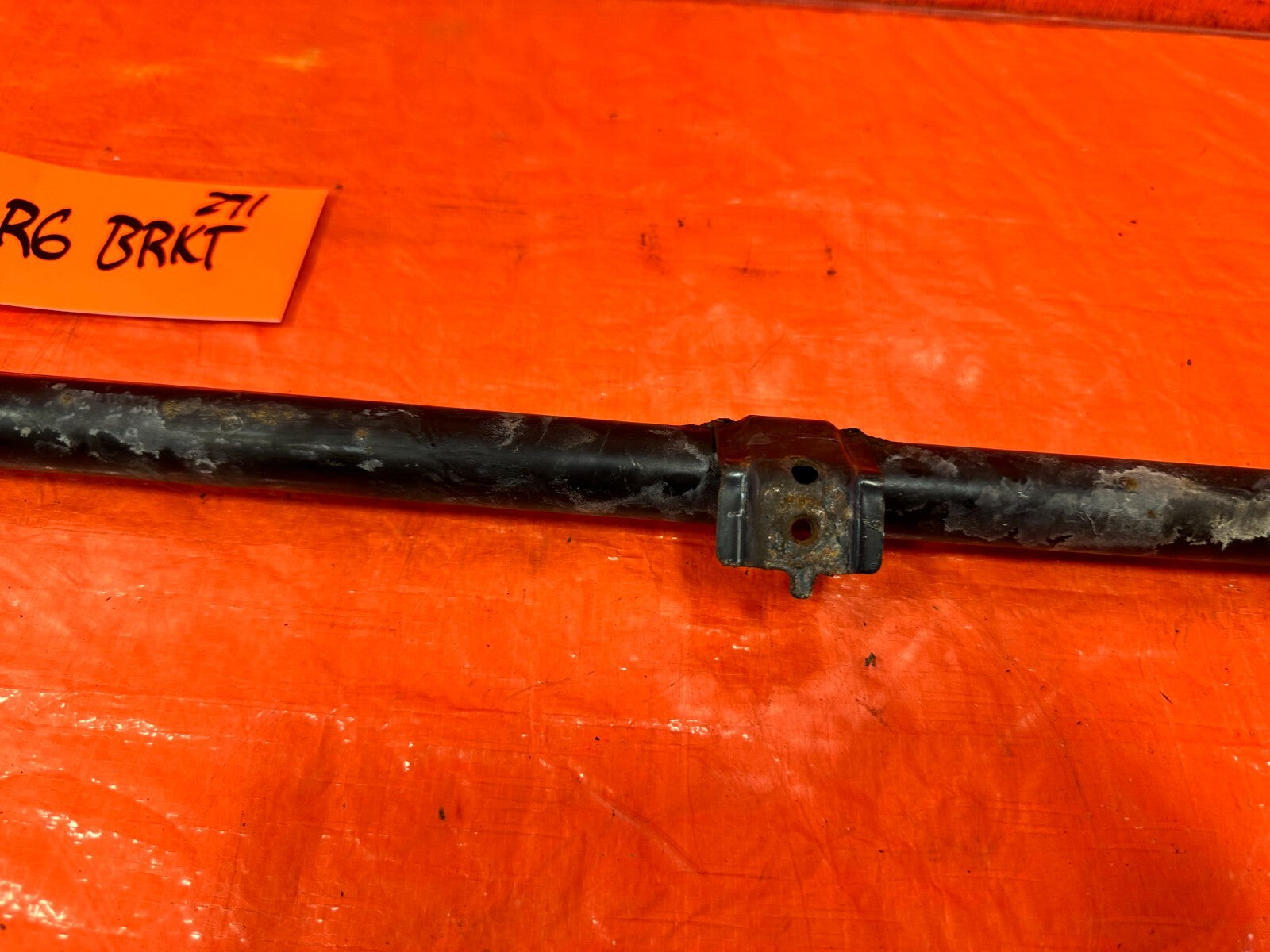 02 06 ACURA RSX TYPE S STEERING RACK STABILIZER SWAY BAR BEAM STIFFENER OEM #2717