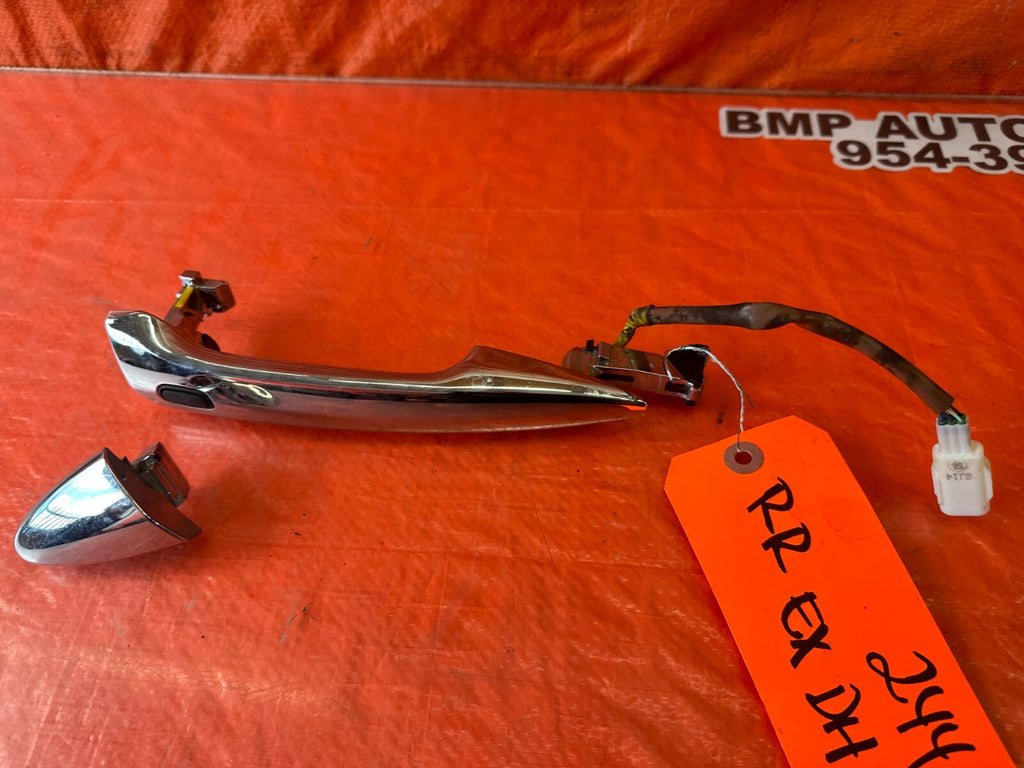 07 12 LEXUS ES350   PASSENGER RIGHT REAR   EXTERIOR DOOR HANDLE   OEM #2447