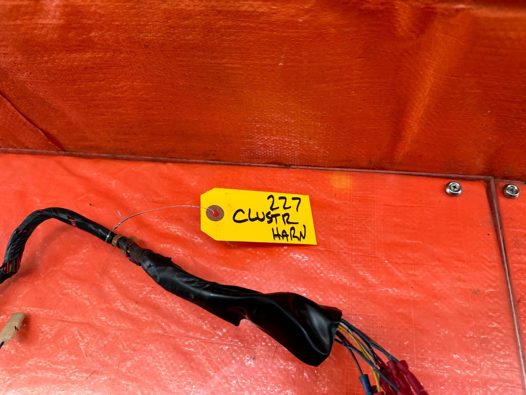 1994 94 HONDA DEL SOL SI  INSTRUMENT GAUGE CLUSTER WIRING HARNESS WIRE LOOM 2272