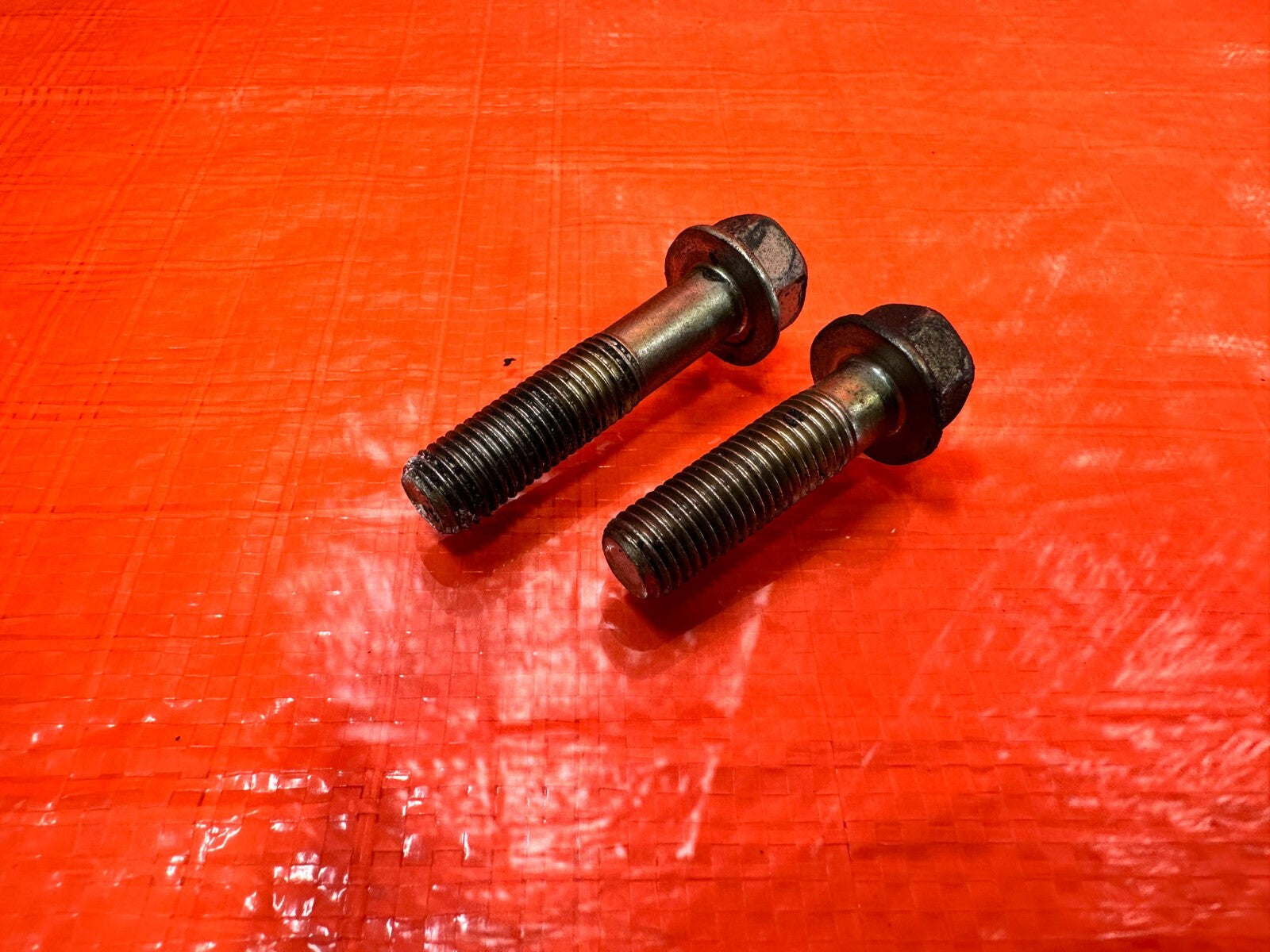 97 01 HONDA PRELUDE AUTOMATIC TRANSMISSION ONLY   STARTER BOLTS HARDWARE OEM 2635