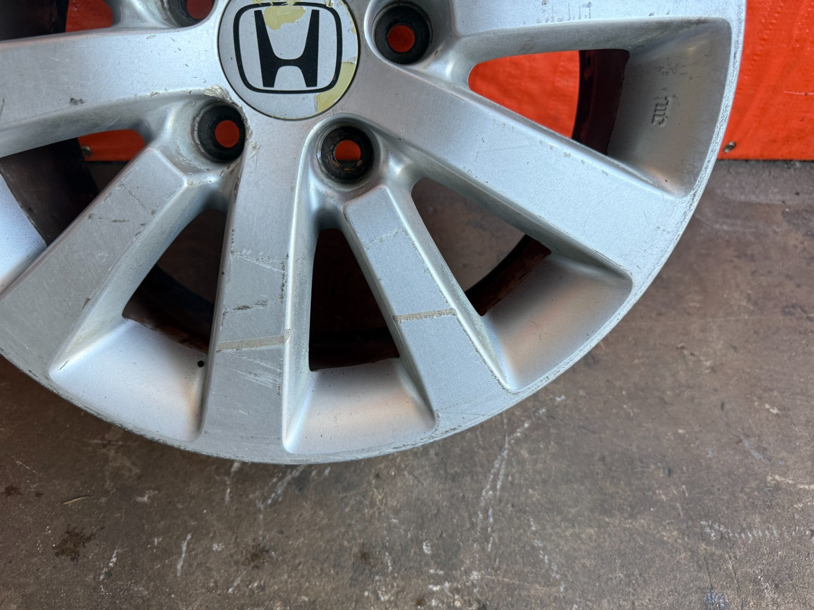 04 05 HONDA CIVIC SI EP3 HATCHBACK   10 SPOKE 5 LUG WHEEL RIM OEM FACTORY 307 24