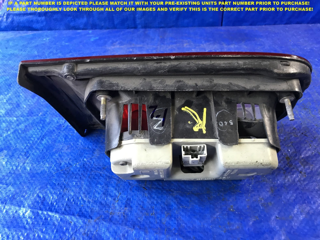 OEM 1998 1999 2000 2001 ACURA INTEGRA SEDAN PASSENGER RIGHT TAIL LIGHT R RH    4