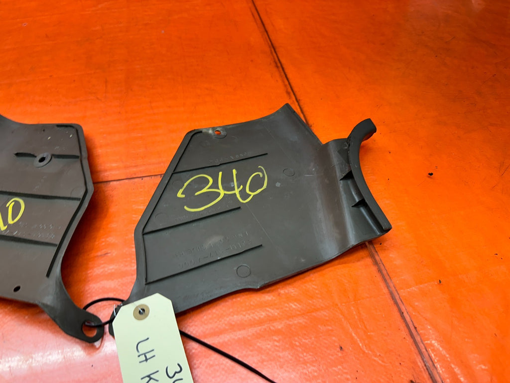 94-01 ACURA INTEGRA FOOTWELL KICK PANEL TRIMS PAIR LEFT DRIVER RIGHT PASS #34015