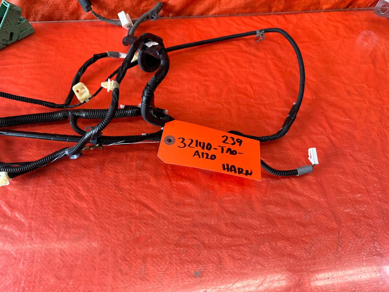 11 12 HONDA ACCORD SEDAN 2.4L LX LXP SE   INTERIOR PASSENGER RIGHT HARNESS   2392
