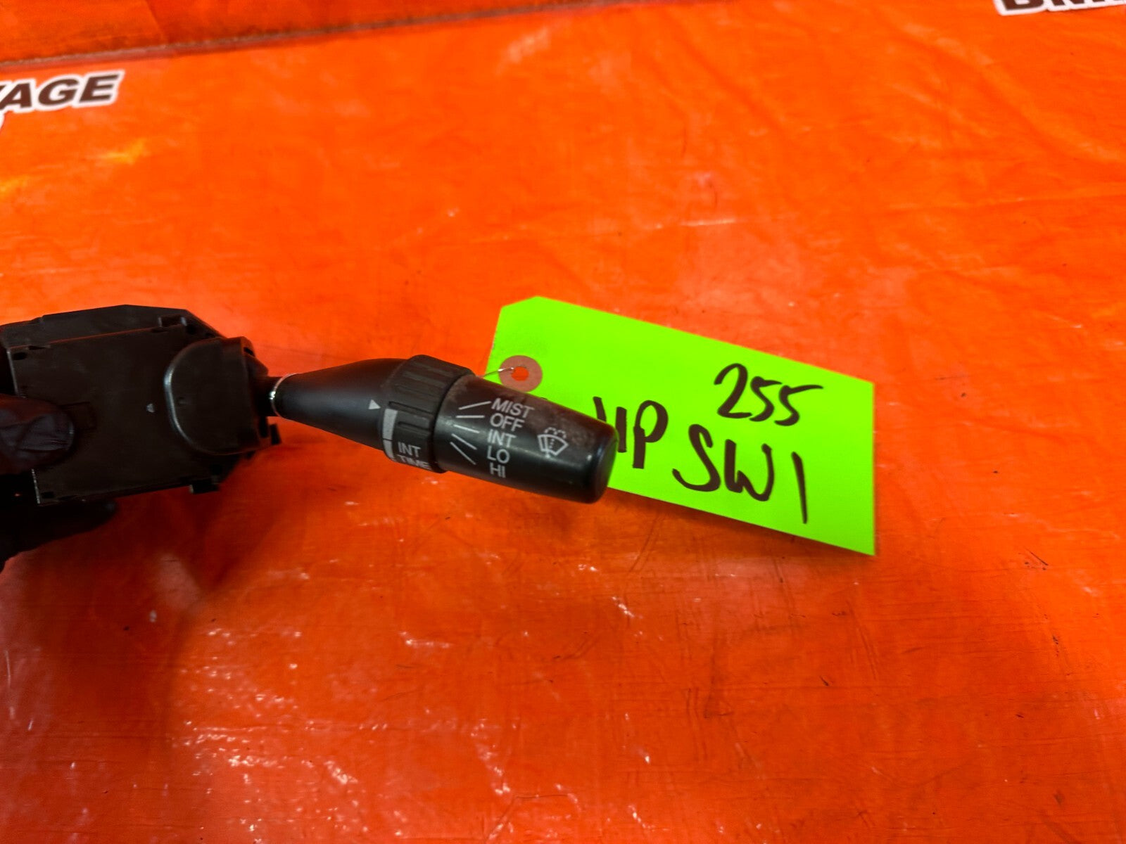 04 08 ACURA TSX   WINDSHIELD WIPER CONTROL SWITCH   OEM FACTORY #2555