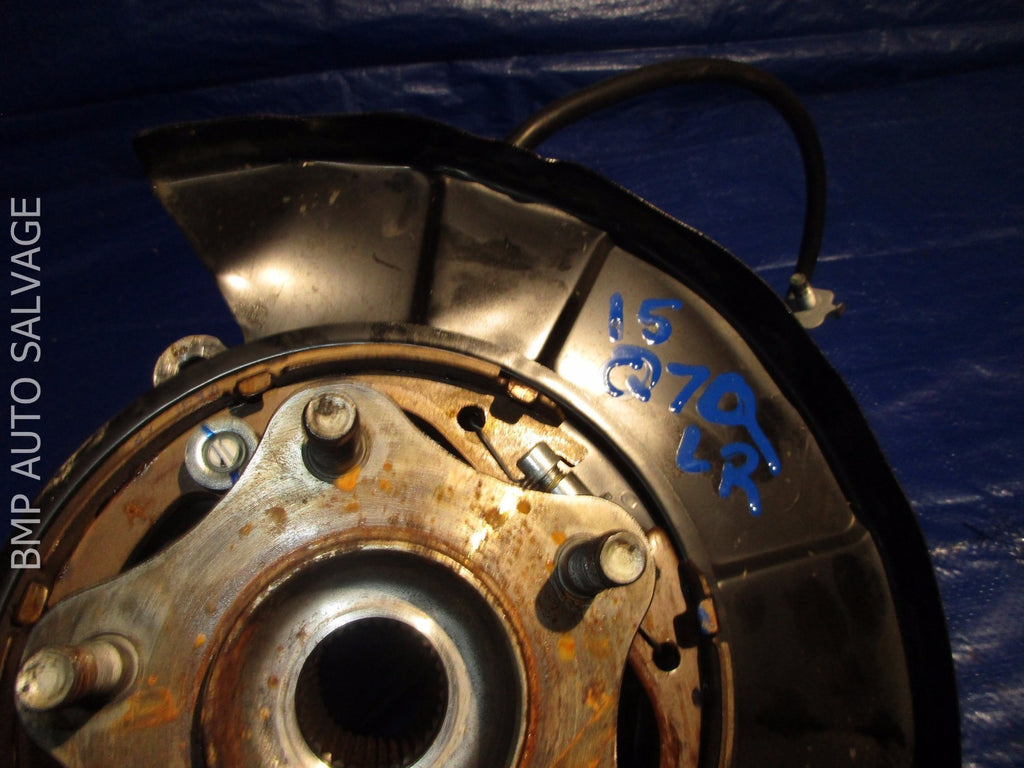 OEM 2014   2016 INFINITI Q70 3.7L RWD DRIVER LEFT REAR SPINDLE KNUCKLE HUB1