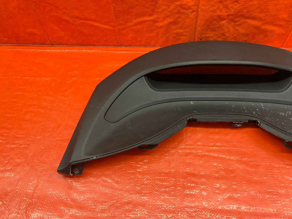 06 11 HONDA CIVIC SI UPPER DASH DASHBOARD SPEEDOMETER BEZEL TRIM PLASTIC OEM 1636