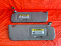 11 13 HONDA ODYSSEY   SUNVISOR SET   LEFT RIGHT DRIVER PASSENGER   GRAY   OEM OE0
