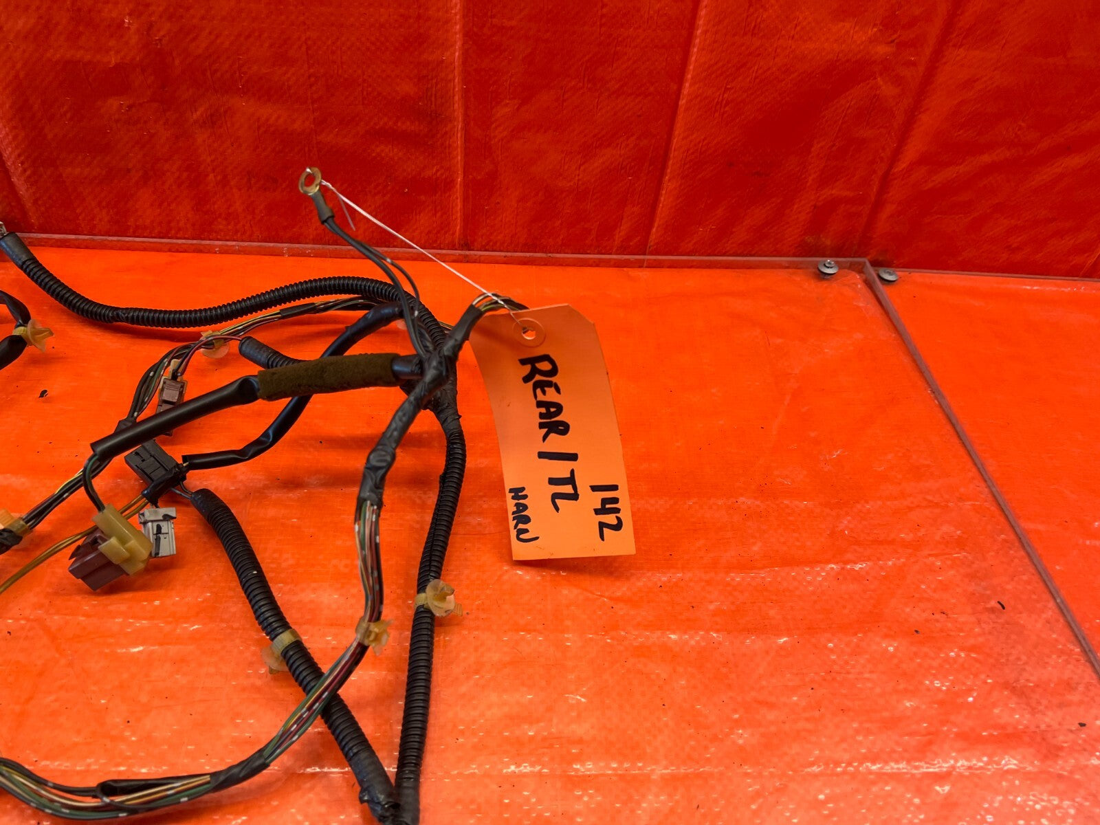 1998 98 HONDA CIVIC EX LX SEDAN   REAR TAIL LIGHT LAMP WIRING HARNESS WIRE LOOM4