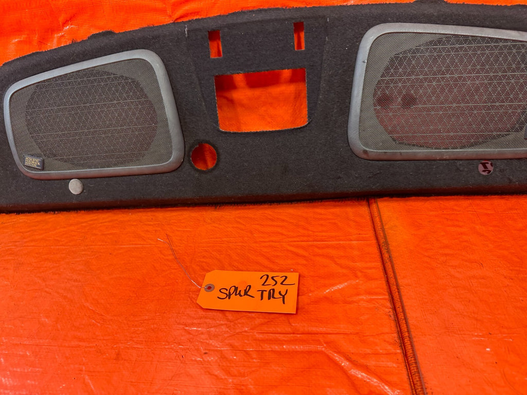 97 01 HONDA PRELUDE   REAR UPPER TRUNK TRIM / SPEAKER COVER TRAY  6