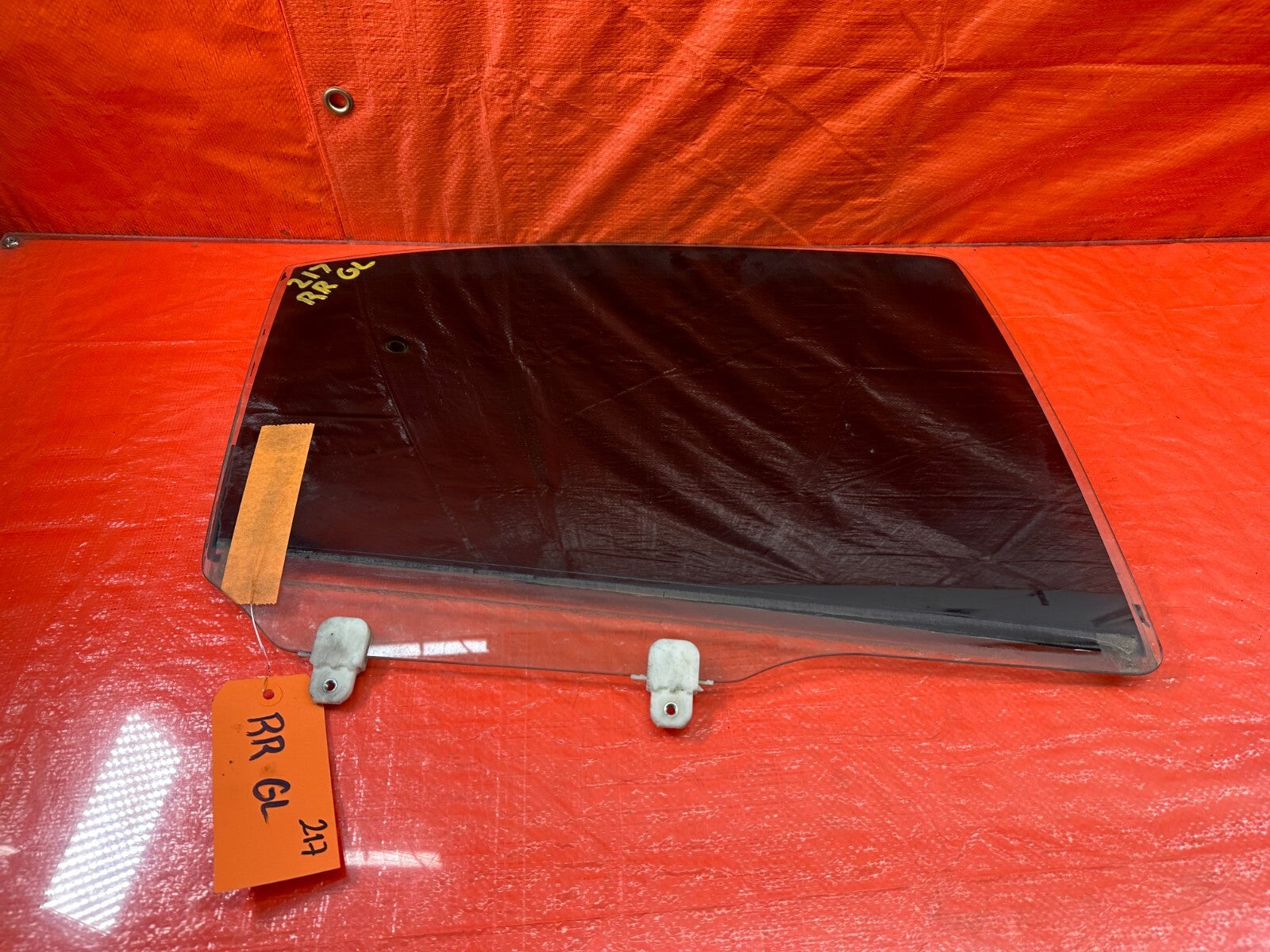 08 15 LANCER EVOLUTION X EVO 10   PASSENGER RIGHT REAR GLASS WINDOW   OEM #2170