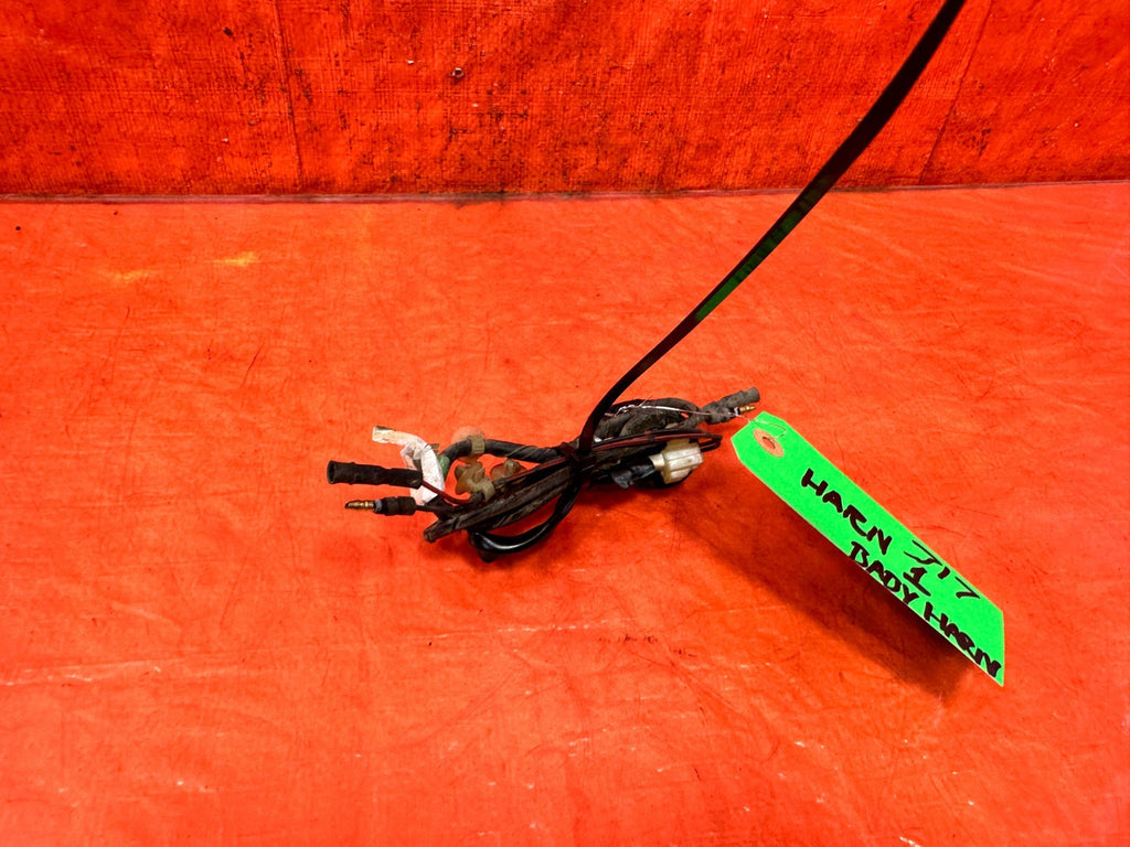 90 91 HONDA CIVIC HATCHBACK   LICENSE PLATE BULB HARNESS   OEM 3171