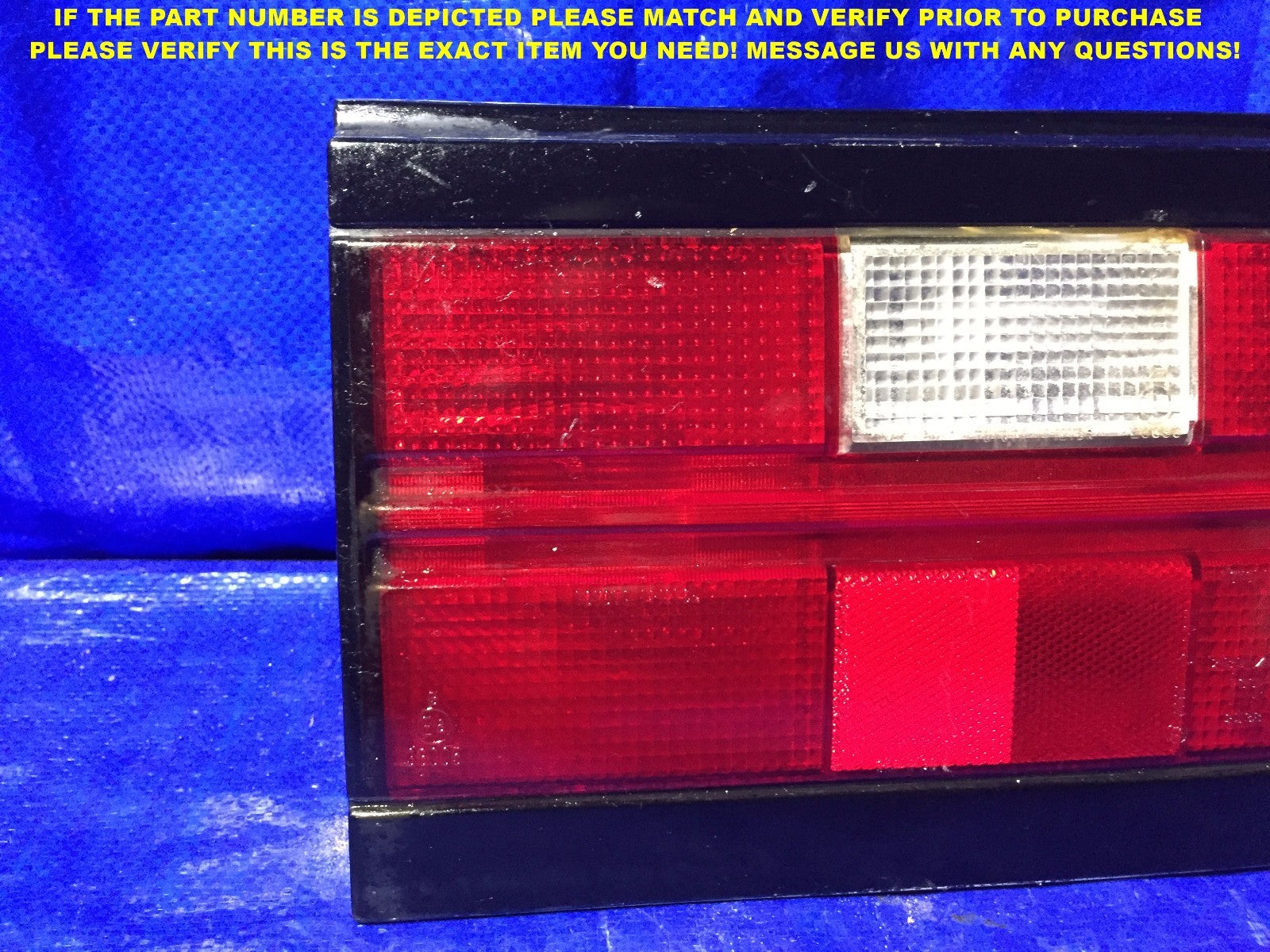 OEM 1982 1983 TOYOTA CELICA LIFTBACK PASSENGER RIGHT TAIL LIGHT 82 83 R RH1