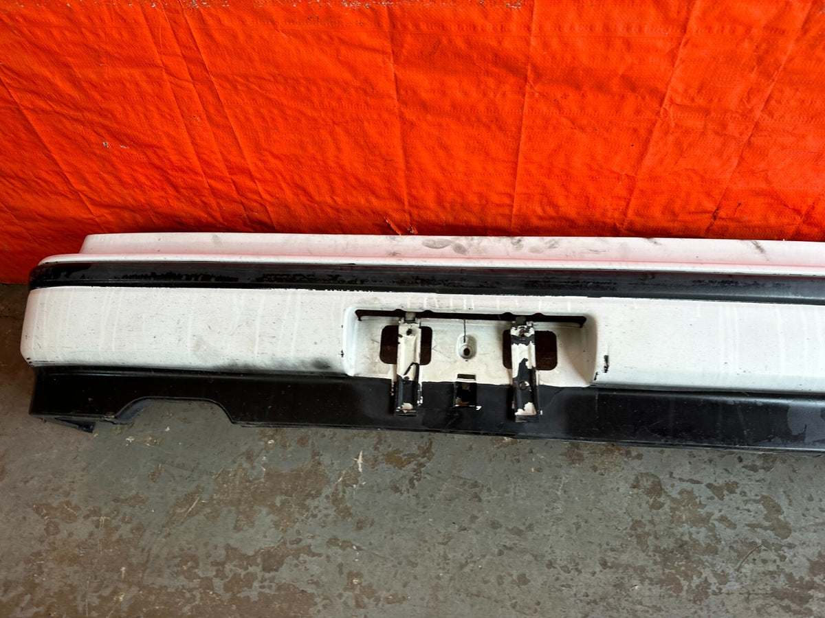 88-89 HONDA CRX - REAR BUMPER COVER - WHITE COLOR - OEM FACTORY #2436