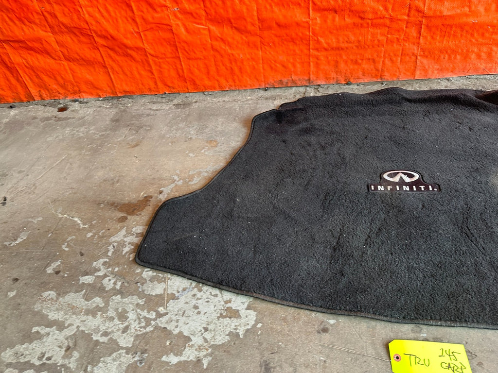 08 15 INFINITI G37 & Q60    2D COUPE   TRUNK CARPET LINER LINING OEM #2459