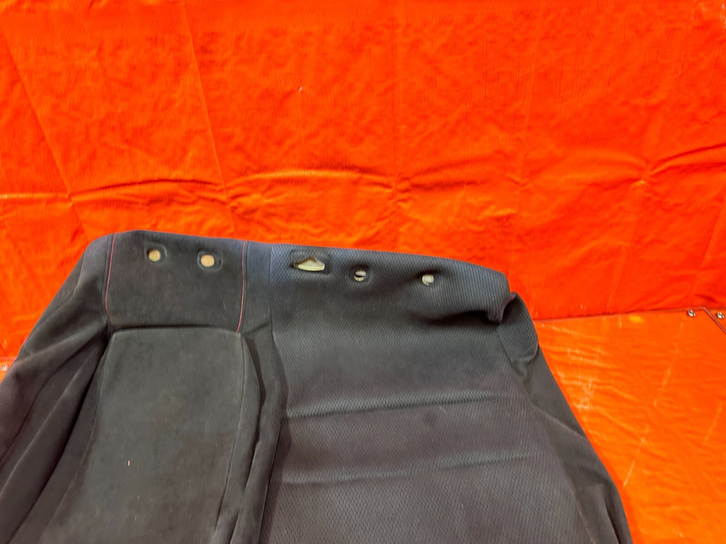 07 08 HONDA CIVIC SI SEDAN   LEFT REAR UPPER SEAT SKIN COVER FABRIC CLOTH   2702