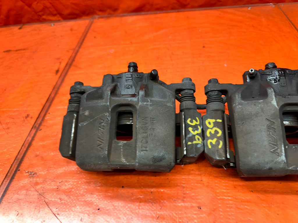 04-05 ACURA TSX 2.4L FRONT BRAKE CALIPERS PAIR LEFT DRIVER RIGHT PASS OEM #33911