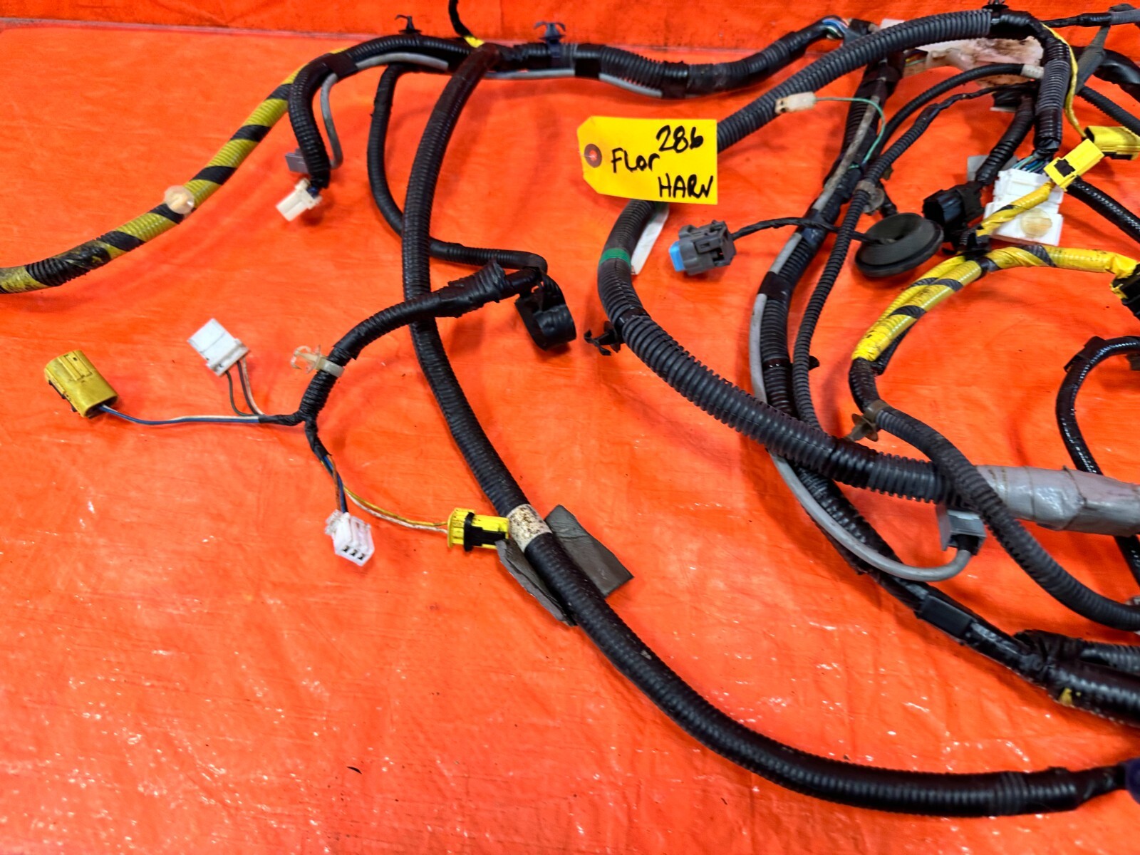 09 11 HONDA CIVIC SI 2D   INTERIOR FLOOR WIRING HARNESS WIRE LOOM   OEM #2867