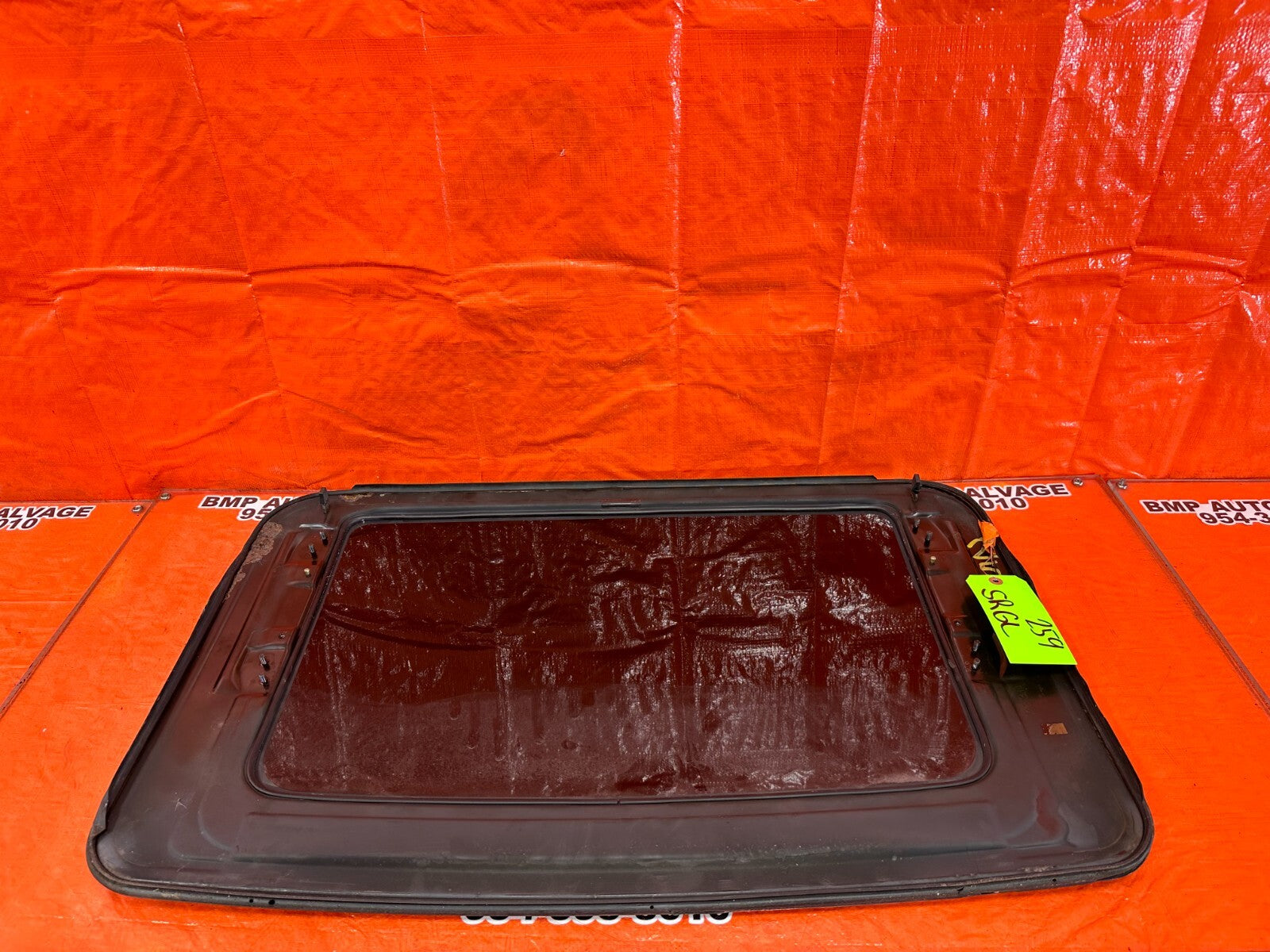 97 01 HONDA PRELUDE   SUNROOF MOONROOF SLIDING ROOF   GLASS   OEM FACTORY #25910