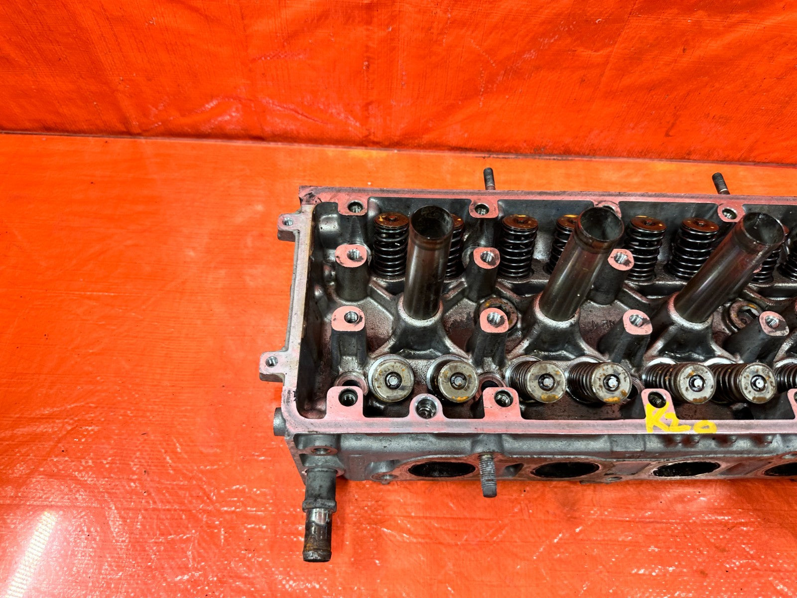 02 06 ACURA RSX BASE   K20A3 BARE CYLINDER HEAD W/ VTEC SOLENOID   OEM FACTORY6