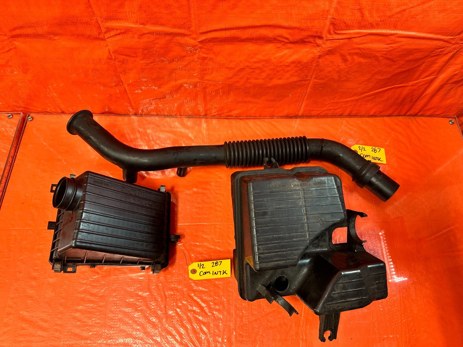 96 00 HONDA CIVIC   NON VTEC D16Y7 FACTORY INTAKE SYSTEM AIR BOX W/ ALL ARMS OEM0