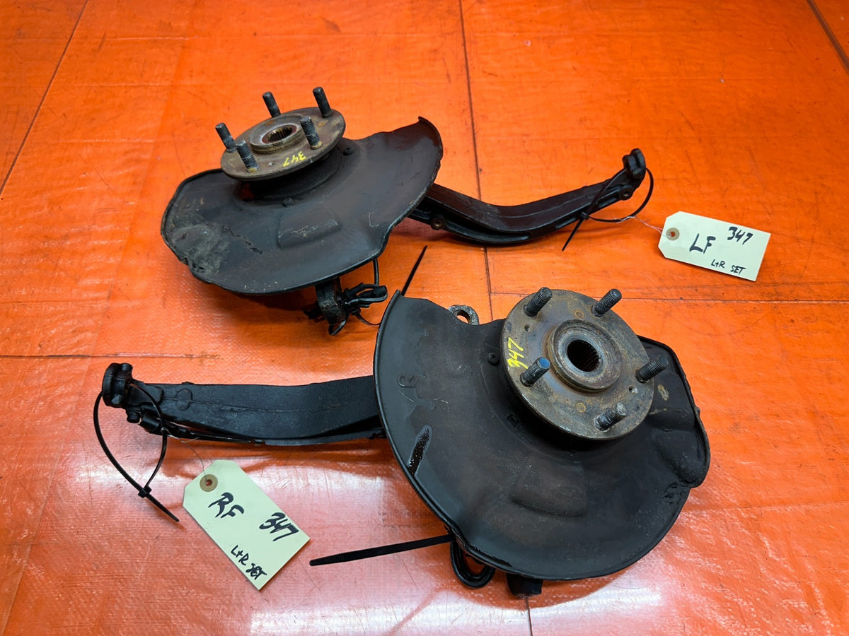 2004-2008 ACURA TL BREMBO 6MT FRONT STEERING SPINDLES KNUCKLES PAIR OEM #3470